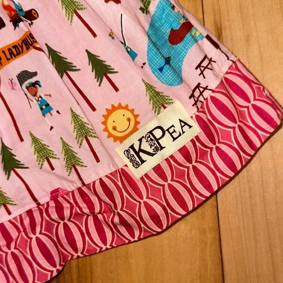 KPea Playful Graphic Dress with Black Top - Picture 2 of 5